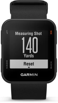 Garmin Approach S10 Golf GPS Smartwatch -Professional Golf Equipment Store 010 02028 00 Black FRT alt2