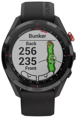 Garmin Approach S62 Premium GPS Golf Smartwatch With CT10 Club Tracking Sensors -Professional Golf Equipment Store 010 02200 02 Black DET