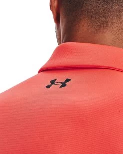 Under Armour Men's Tech Golf Polo -Professional Golf Equipment Store 1290140 877 AfterBurnBlack MODDET