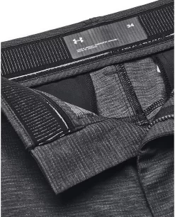 Under Armour Men's Chill Airvent Golf Shorts -Professional Golf Equipment Store 1370084 001 BlackHaloGray DET