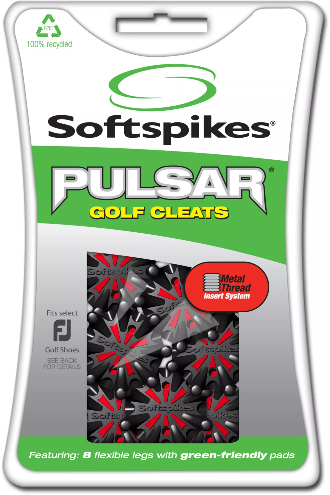 Softspikes Pulsar Golf Cleat Small Metal Thread - 22 Pack 1 Softspikes Pulsar Golf Cleat Small Metal Thread - 22 Pack
