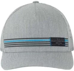 TravisMathew Men's Sully Golf Hat -Professional Golf Equipment Store 1MO317 HeatherGrey FRT