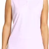 Lady Hagen Women's Core Pique Sleeveless Golf Polo