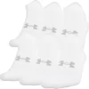 Under Armour Men's Golf Cotton No Show Socks - 6 Pack