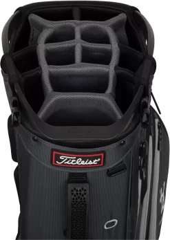 Titleist 2021 Hybrid 14 Stand Bag -Professional Golf Equipment Store 21HYBRID14SB TB21SX1402 BlackGrey TOP