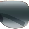 Maui Jim Guardrails Polarized Aviator Sunglasses