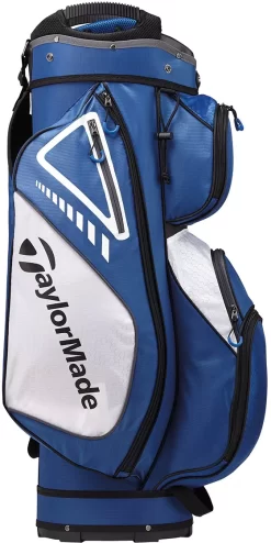 TaylorMade Select Plus Cart Bag -Professional Golf Equipment Store 21TMSELECTCB N7854801 BlueAndWhite SDER