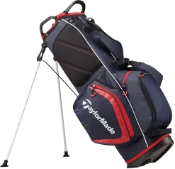 TaylorMade Select Stand Bag -Professional Golf Equipment Store 21TMSELECTSB N7854301 NavyWhiteRed FRTR