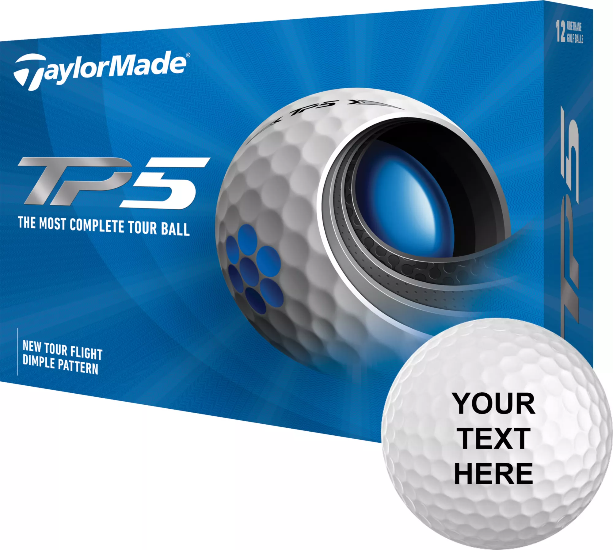 TaylorMade 2021 TP5 Personalized Golf Balls 1 TaylorMade 2021 TP5 Personalized Golf Balls