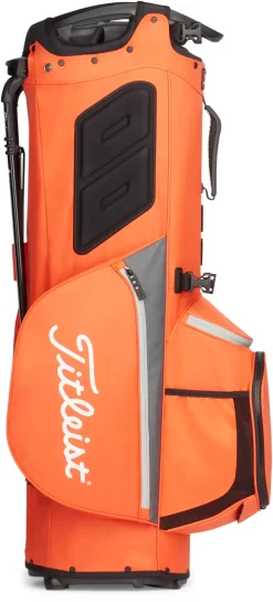 Titleist 2022 Hybrid 14 Stand Bag -Professional Golf Equipment Store 22HYBRID14SB TB22SX14D820 FlameGray SDE alt1