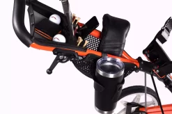 Sun Mountain 2022 Speed Cart V1R Golf Caddie -Professional Golf Equipment Store 22SPDCRTV1R 223000 BlackFireRed DET alt1