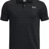 Under Armour Boys' Performance Stripe UPF 30 Golf Polo