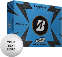 Bridgestone 2023 E9 Long Drive Personalized Golf Balls