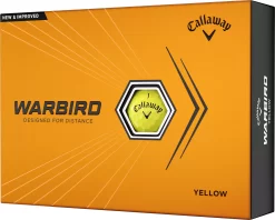 Callaway 2023 Warbird Yellow Golf Balls