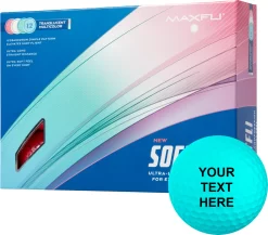 Maxfli 2023 Softfli Matte Multi Personalized Golf Balls