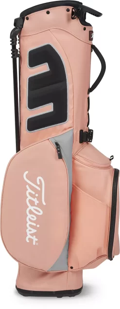 Titleist Women's 2023 Players 4 Stand Bag -Professional Golf Equipment Store 23PLAYERS4WSB PeachGray AL