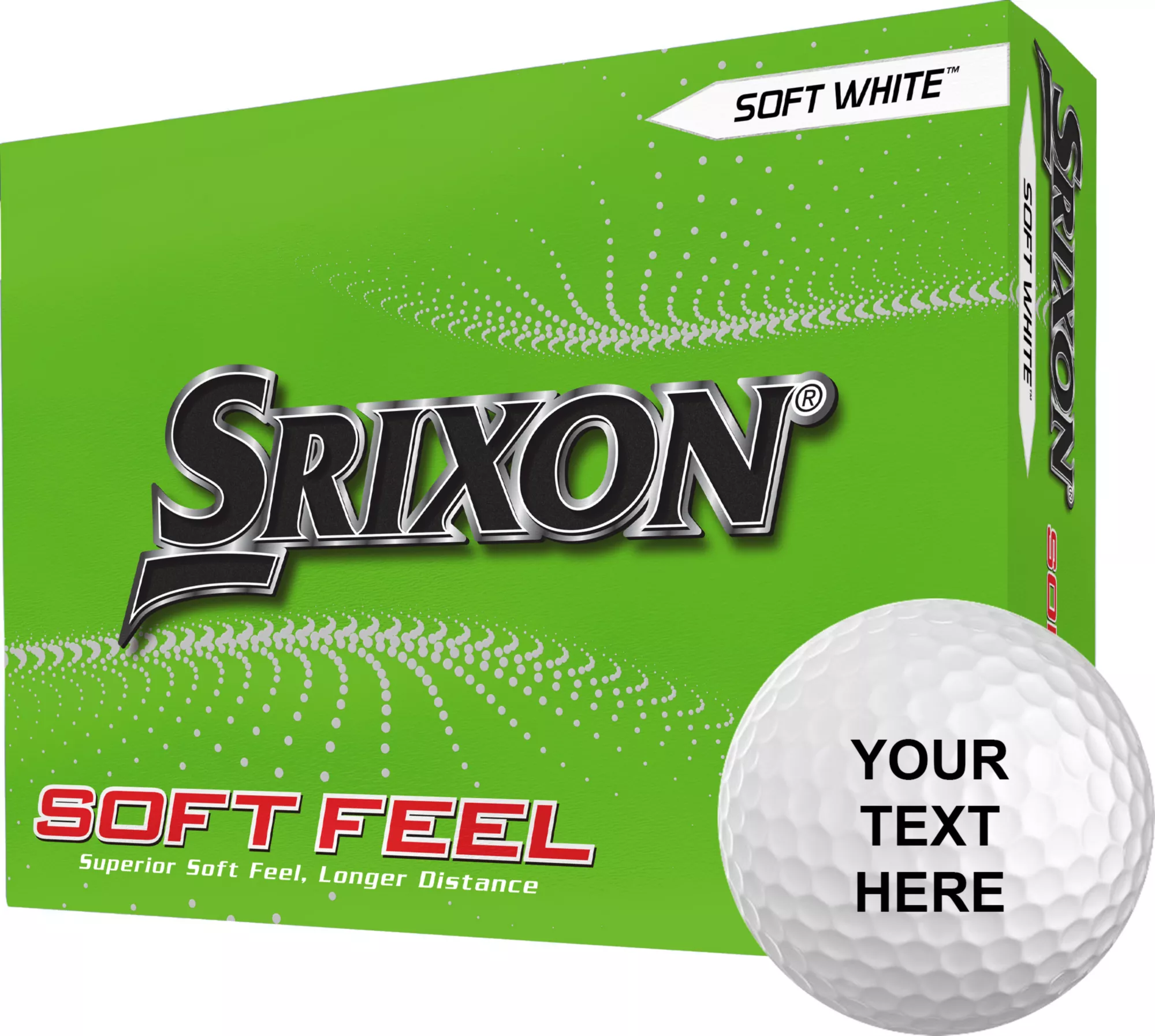 Srixon 2023 Soft Feel Personalized Golf Balls 1 Srixon 2023 Soft Feel Personalized Golf Balls