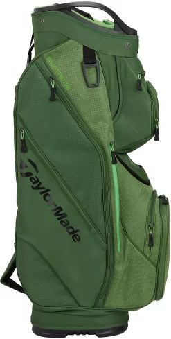 TaylorMade 2023 Supreme Cart Bag -Professional Golf Equipment Store 23SUPREMECB V9735201 DarkGreen AL