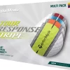 TaylorMade 2022 Tour Response Multicolored Stripe Golf Balls
