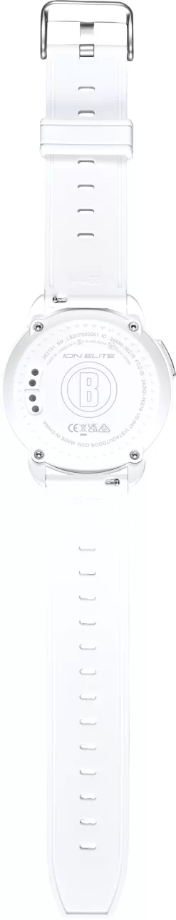 Bushnell ION Elite GPS Watch -Professional Golf Equipment Store 362151 White BCK alt1