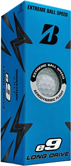 Bridgestone 2023 E9 Long Drive Golf Balls -Professional Golf Equipment Store 3DWX6D NOCOLOR SLV