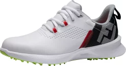 FootJoy Youth Fuel Golf Shoes -Professional Golf Equipment Store 45034FJ WhiteBlackRed AL alt1