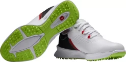FootJoy Youth Fuel Golf Shoes -Professional Golf Equipment Store 45034FJ WhiteBlackRed SET alt1