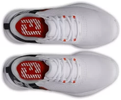 FootJoy Youth Fuel Golf Shoes -Professional Golf Equipment Store 45034FJ WhiteBlackRed TOP