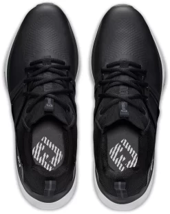 FootJoy Men's HyperFlex Golf Shoes -Professional Golf Equipment Store 51117 BlackWhiteGrey TOP