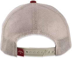 Callaway Men's CG Trucker Golf Hat -Professional Golf Equipment Store 5222042 DarkRed BCK