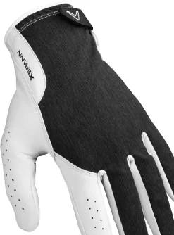 Callaway X Spann Golf Glove -Professional Golf Equipment Store 5319058 WhiteBlack DET