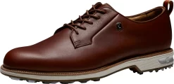 FootJoy Men's DryJoys Field Premiere Series Golf Shoes -Professional Golf Equipment Store 53987 BrownGrey SDE alt2