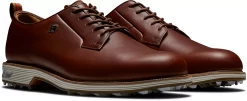 FootJoy Men's DryJoys Field Premiere Series Golf Shoes -Professional Golf Equipment Store 53987 BrownGrey SET alt1