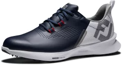 FootJoy Men's 2022 Fuel Golf Shoes -Professional Golf Equipment Store 55442 NavyWhiteRed SDE