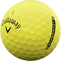 Callaway 2023 Supersoft Personalized Yellow Golf Balls -Professional Golf Equipment Store 6419460120002 Black AL alt1