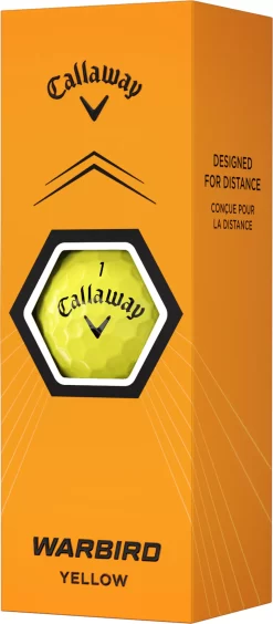 Callaway 2023 Warbird Yellow Golf Balls -Professional Golf Equipment Store 642156012 NOCOLOR SLV