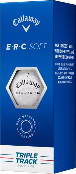 Callaway 2023 ERC Soft Triple Track Golf Balls -Professional Golf Equipment Store 64272601280 NOCOLOR SLV