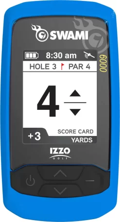 Izzo Golf Swami 6000 Golf GPS -Professional Golf Equipment Store A44082 A44084 Blue FRT