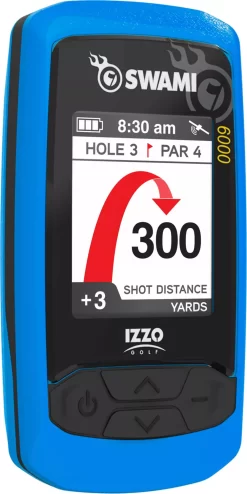 Izzo Golf Swami 6000 Golf GPS -Professional Golf Equipment Store A44082 A44084 Blue FRTR alt2