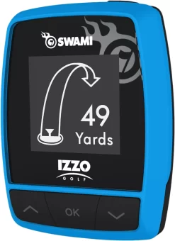 Izzo Golf Swami Kiss GPS Rangefinder -Professional Golf Equipment Store A44192 Blue FRT alt3
