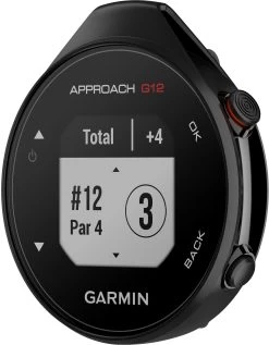 Garmin Approach G12 GPS Rangefinder -Professional Golf Equipment Store APPROACHG12 0100255500 Black AL