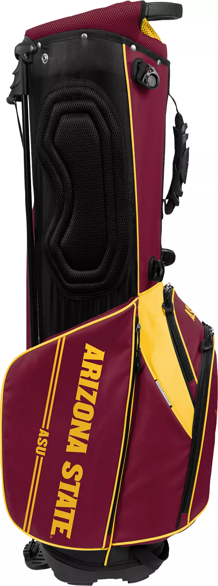 WinCraft Team Effort Arizona State Sun Devils Caddie Carry Hybrid Bag 2 WinCraft Team Effort Arizona State Sun Devils Caddie Carry Hybrid Bag - Image 2