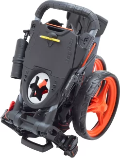 Bag Boy Compact 3 Push Cart -Professional Golf Equipment Store BB71600 BB71603 GrayOrange FLD