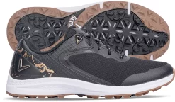 Callaway Women's Coronado V2 SL Golf Shoes -Professional Golf Equipment Store CGW404BGDB BLACKGOLD SET