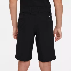 Nike Boys' Dri-FIT Hybrid Golf Shorts -Professional Golf Equipment Store CU9880 010 BlackWhite MODBCK