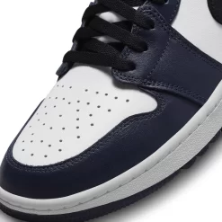 Air Jordan Men's 1 Low G Essential Golf Shoes 14 Air Jordan Men's 1 Low G Essential Golf Shoes -Professional Golf Equipment Store DD9315 104 WhiteNavyBlack TOE