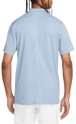Nike Men's Dri-FIT Victory Solid 2022 Golf Polo 4 Nike Men's Dri-FIT Victory Solid 2022 Golf Polo -Professional Golf Equipment Store DH0822 493 AshenSlateWhite MODBCK