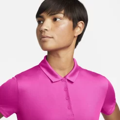 Nike Women's Dri-Fit Victory Golf Polo -Professional Golf Equipment Store DH2309 621 ActivePink MODDET