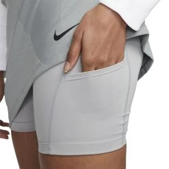 Nike Women's 17” Dri-FIT UV Tour Golf Skirt 5 Nike Women's 17” Dri-FIT UV Tour Golf Skirt -Professional Golf Equipment Store DR5342 077 LtSmokeGrey MODDET