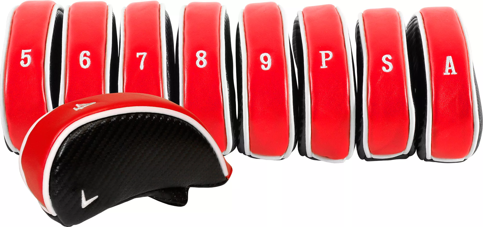 Callaway Deluxe Iron Headcovers (9-Piece Set) 1 Callaway Deluxe Iron Headcovers (9-Piece Set)